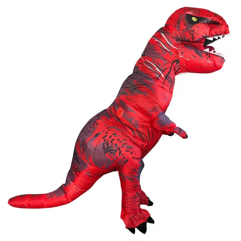 T-Rex Costume Red Dinosaur Suit Halloween - Tophatter Daily Deals
