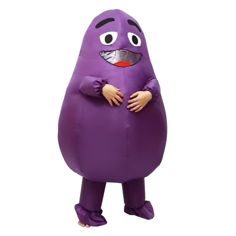 Cartoon Potato Halloween Costume with Glasses Halloween - Tophatter Daily Deals
