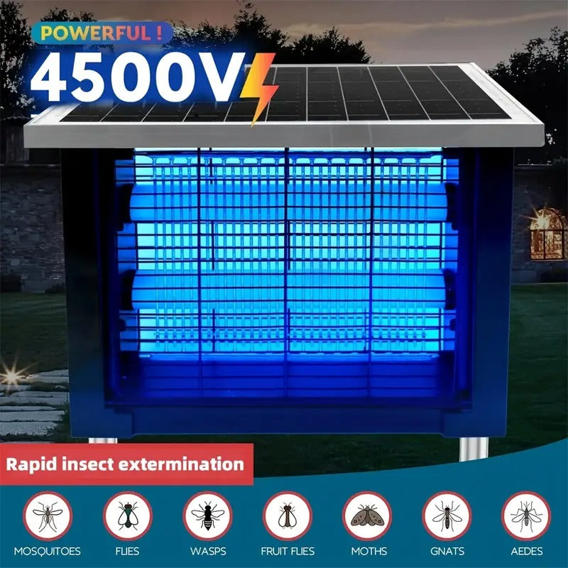 Outdoor Solar Mosquito Trap Hanging Lamp Pet Care > Pest Control > Household Insect Repellents - Tophatter Daily Deals