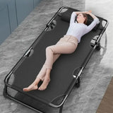 Foldable Oxford Cloth Sun Lounger with Headrest Sun Loungers - Tophatter Daily Deals