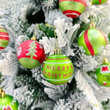 Christmas Ball Decoration Set Red Green White (46pcs) Christmas - Tophatter Daily Deals