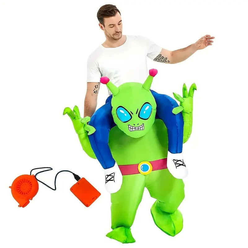 Alien Inflatable Riding Suit for Halloween Party Cosplay Halloween - Tophatter Daily Deals