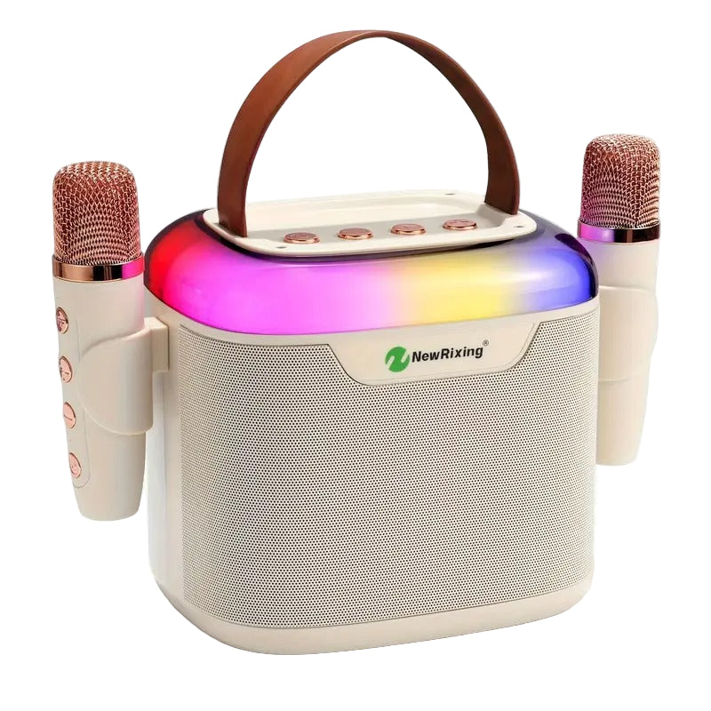 Wireless Portable Karaoke Machine with 2 Microphones Audio & Video > Musical Instrument & Accessories > Audio Accessories - Tophatter Daily Deals