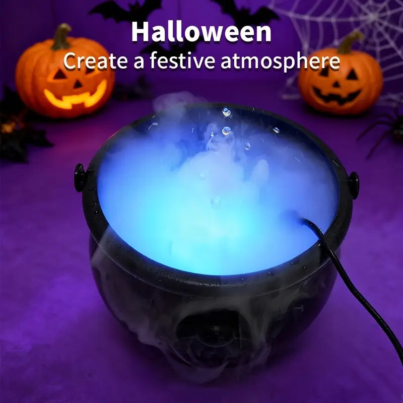 Halloween Fish Tank Mist Maker Witch Cauldron Spray Halloween - Tophatter Daily Deals