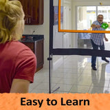 Paddle Ball Sport Set with Net for Outdoor Indoor Sport Equipments - Tophatter Daily Deals