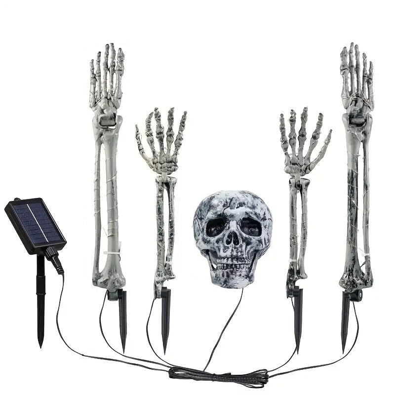 Halloween Skeleton Lights Set with Remote Control Halloween - Tophatter Daily Deals