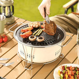BBQ Grill Portable Tabletop Outdoor Grills - Tophatter Daily Deals