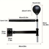 Wall-Mounted Adjustable Height Speed Bag Platform Punching & Training Bags - Tophatter Daily Deals
