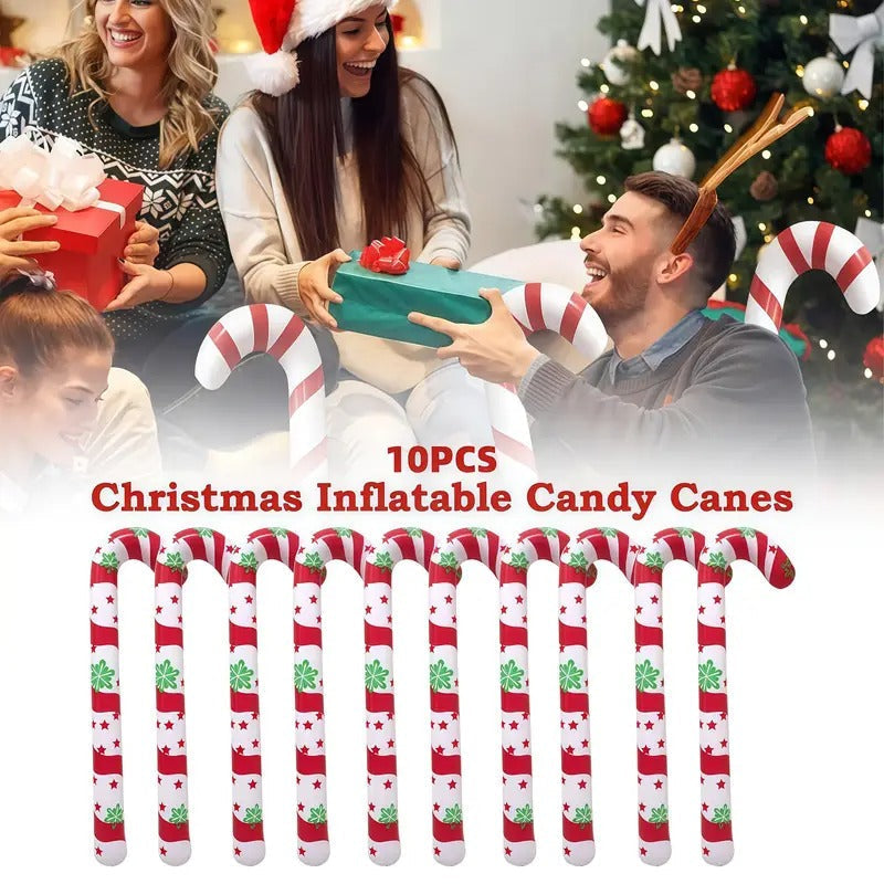 Giant Inflatable Santa Claus Decorations (10pcs) Christmas - Tophatter Daily Deals