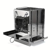 Folding Grill Mini BBQ Firewood Stove Outdoor Grills - Tophatter Daily Deals