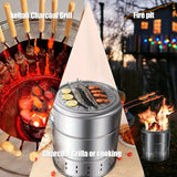 Charcoal Grill with 30 Skewers Business & Industrial > Food Service > Plate & Dish Warmers - Tophatter Daily Deals