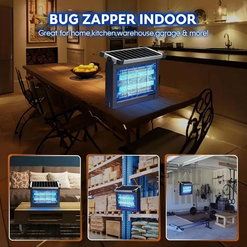 Outdoor Solar Mosquito Trap Hanging Lamp Pet Care > Pest Control > Household Insect Repellents - Tophatter Daily Deals