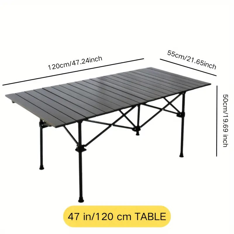 Camping Folding Table Portable with Storage Bag Outdoor Recreation > Camping > Camp Furniture - Tophatter Daily Deals