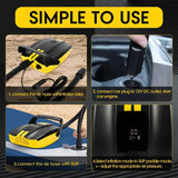 Electric Inflation Pump 50 PSI 5 Modes Kayaks - Tophatter Daily Deals