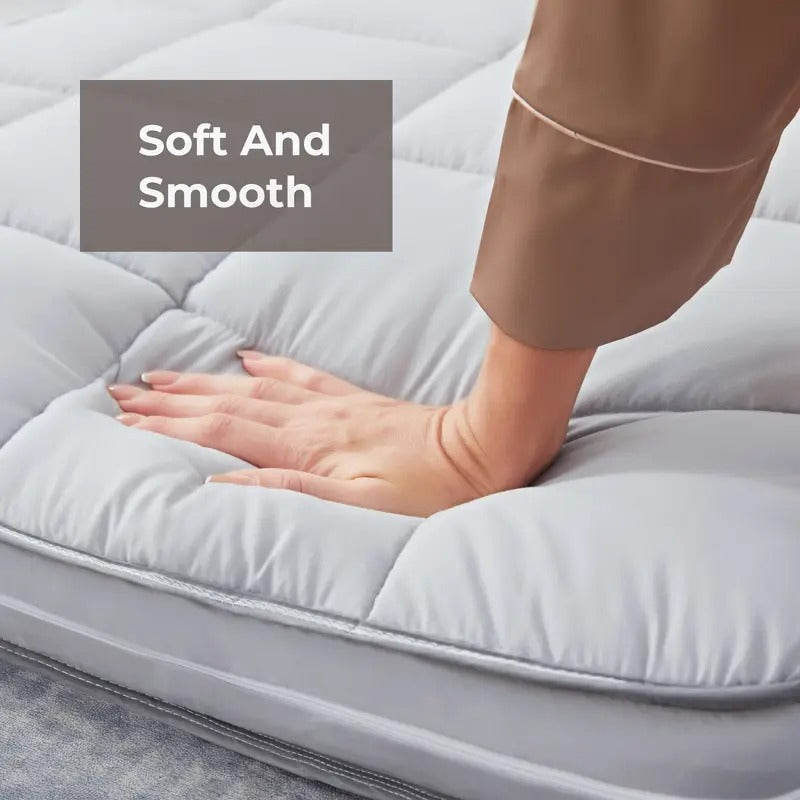 Solo Traveler Gel Memory Foam Mattress Topper Cot Camping & Hiking > Sleeping - Tophatter Daily Deals