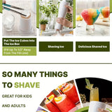 Battery Ice Crusher Snow Cone Shaver Appliances > Kitchen Appliances > Ice Makers - Tophatter Daily Deals