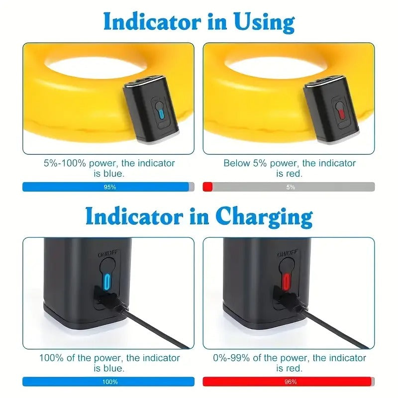 Outdoor Camping Electric Inflatable Pump Tools > Pumps > Air Pumps - Tophatter Daily Deals