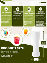 Battery Ice Crusher Snow Cone Shaver Appliances > Kitchen Appliances > Ice Makers - Tophatter Daily Deals