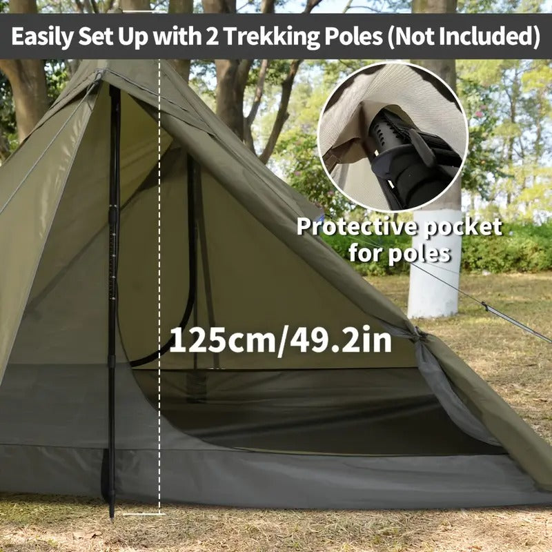 2-Person Backpacking Tent with Footprint Camping & Hiking > Tents & Camp Furniture - Tophatter Daily Deals