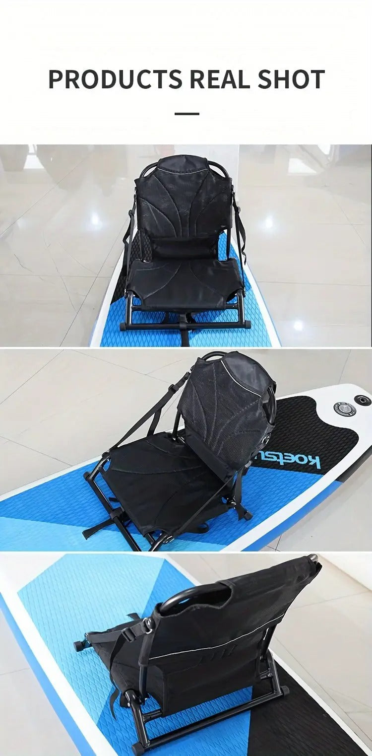 Aluminum Fishing Chair for Kayak Kayaks - Tophatter Daily Deals