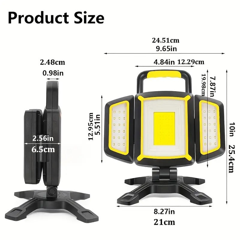 Magnetic Portable LED Work Light Rechargeable Auto Accessories > Tools - Tophatter Daily Deals