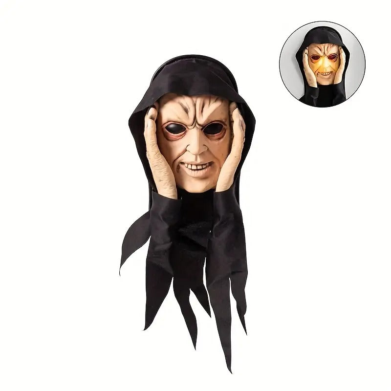 Witch Hanging Decoration Glowing Eyes Halloween - Tophatter Daily Deals