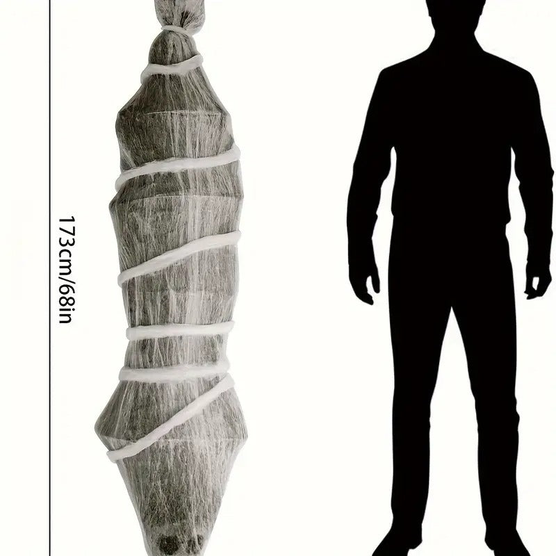 Halloween Hanging Cocoon Prop Halloween - Tophatter Daily Deals