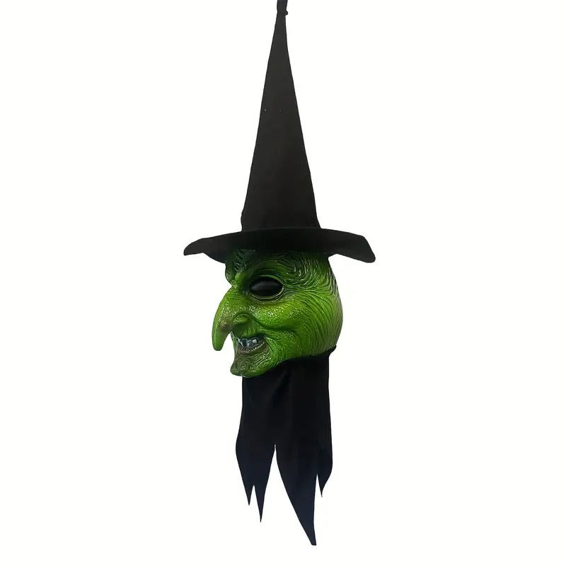 3D Halloween Witch Mask Lantern Hanging Decoration Halloween - Tophatter Daily Deals