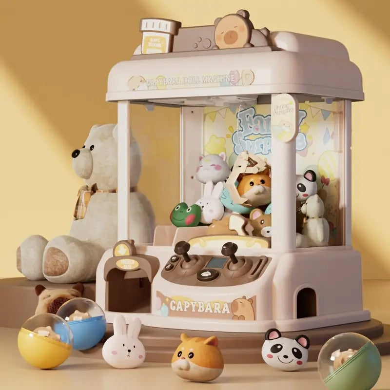 Capybara Toy Claw Machine with Plush Prizes Stuffed Animals - Tophatter Daily Deals