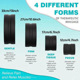 Back Stretching Yoga Wheel 4-Piece Set Sports & Fitness > Exercise, Gym & Fitness > Yoga & Pilates - Tophatter Daily Deals