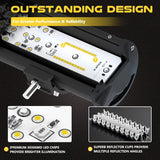Off Road LED Light Bar Kit with Pods Auto Accessories > Lights - Tophatter Daily Deals