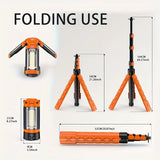 Rechargeable Work Light with Stand Portable Camping Lamp Auto Accessories > Lights - Tophatter Daily Deals