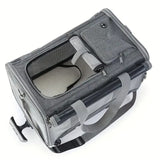 Pet Carrier with Aluminum Frame and Removable Base Pet Carriers & Crates - Tophatter Daily Deals
