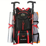 Climbing Backpack Hard Shell Nylon with Utility Pocket Backpacks - Tophatter Daily Deals