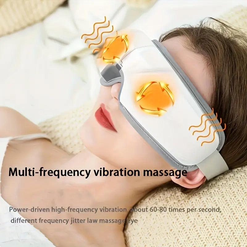 Smart Eye Massager with Heat Therapy and Vibration Health & Beauty > Massage & Relaxation > Massagers - Tophatter Daily Deals