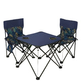 Outdoor Folding Table and Chairs Set (3pcs) Camping & Hiking - Tophatter Daily Deals