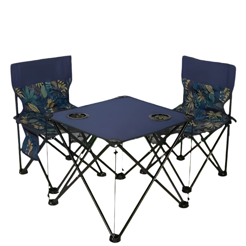 Outdoor Folding Table and Chairs Set (3pcs) Camping & Hiking - Tophatter Daily Deals