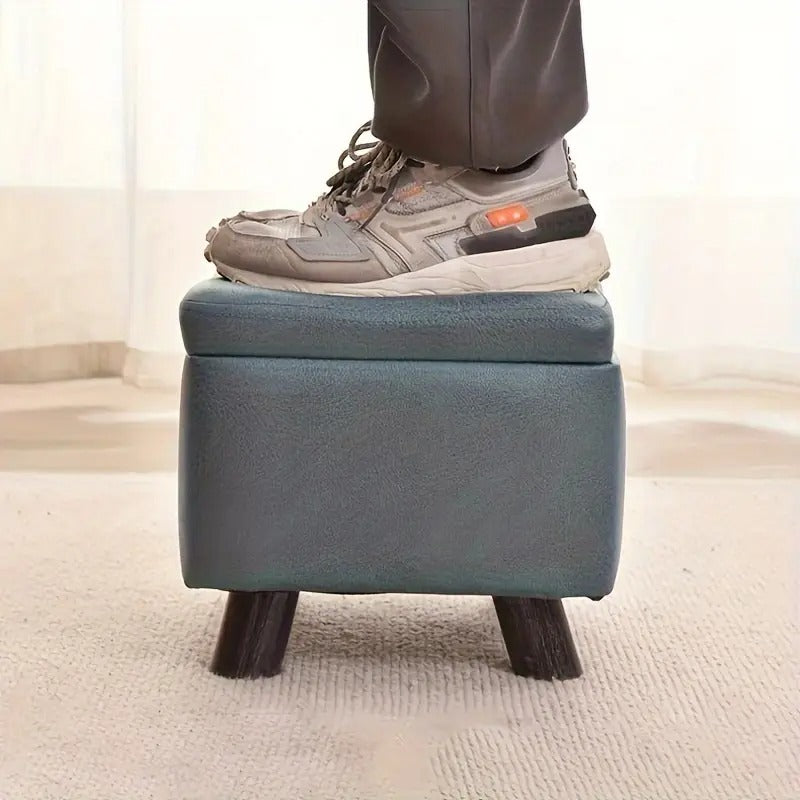 Multifunctional Storage Stool Cushioned Flip-Top Organizer Storage & Entryway Benches - Tophatter Daily Deals