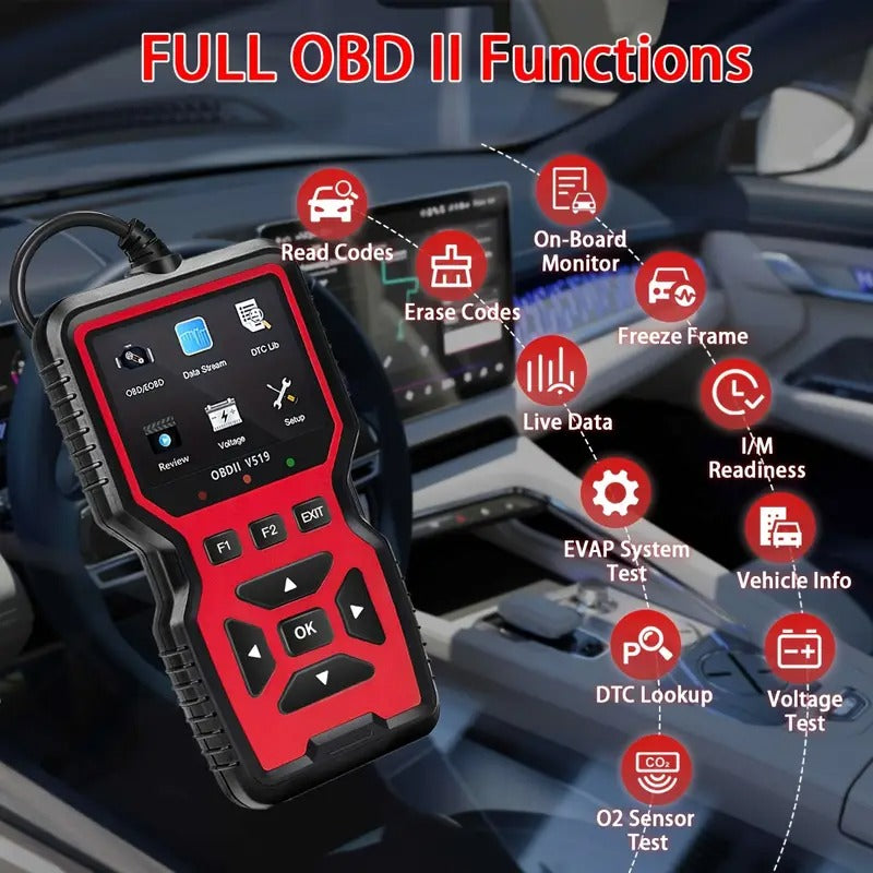 Car Diagnostic Scanner Tool V519 OBD2 USB Auto Accessories > Auto Accessories Others > Automotive Repair & Speciality Tools - Tophatter Daily Deals