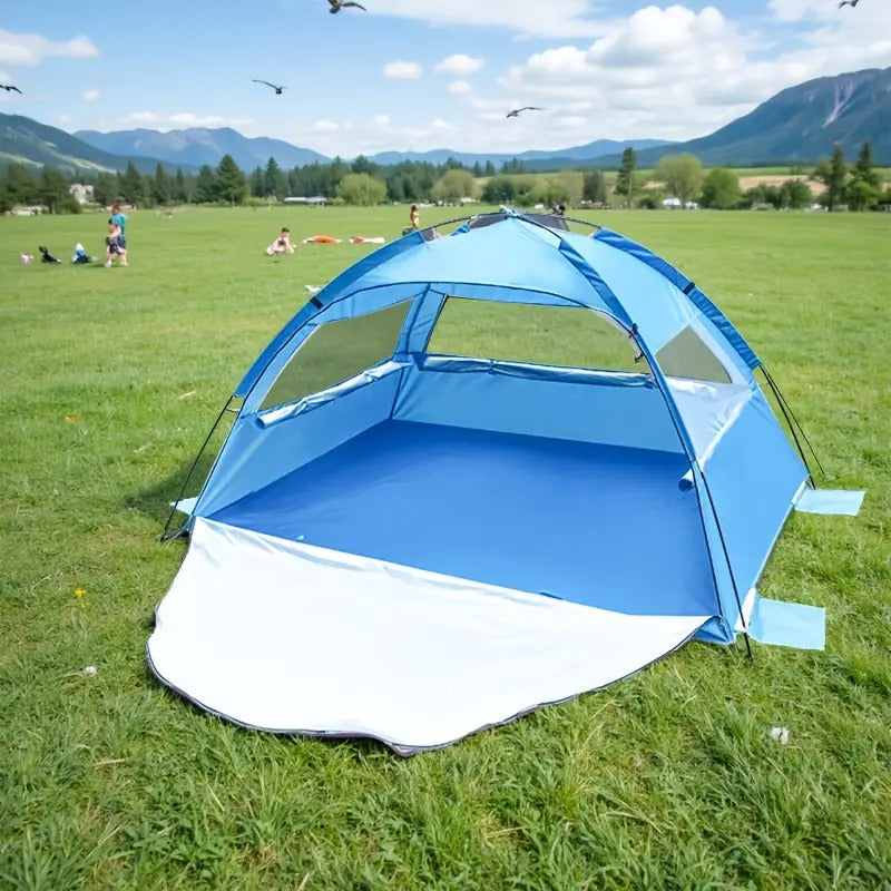 Beach Tent Sun Shelter Canopy (2-3 Person) Camping & Hiking > Tents & Camp Furniture - Tophatter Daily Deals