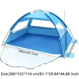 Beach Tent Sun Shelter Canopy (2-3 Person) Camping & Hiking > Tents & Camp Furniture - Tophatter Daily Deals
