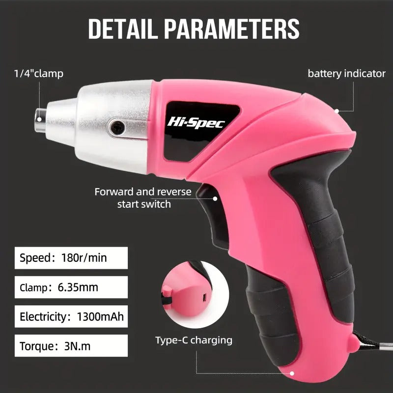 Cordless Electric Screwdriver Tool Set Tools > Other Tools > Drill & Screwdriver Accessories - Tophatter Daily Deals