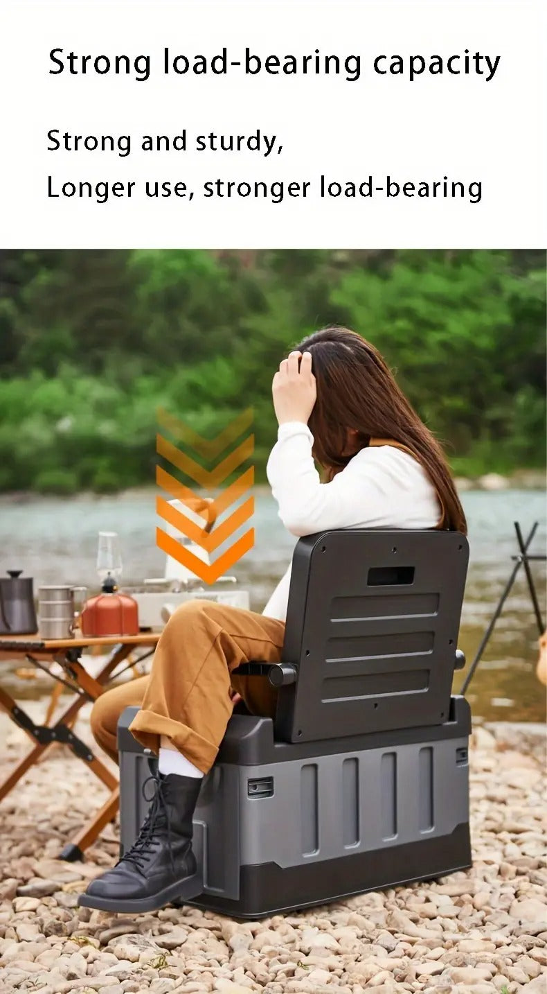 Foldable Outdoor Car Storage Box Multi-Functional Caravan Accessories - Tophatter Daily Deals