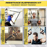 Gym Resistance Training Kit Full Body Workout Accessories > Resistance Bands - Tophatter Daily Deals