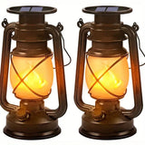 Solar Vintage Horse Lantern (2PCS) Lamps - Tophatter Daily Deals