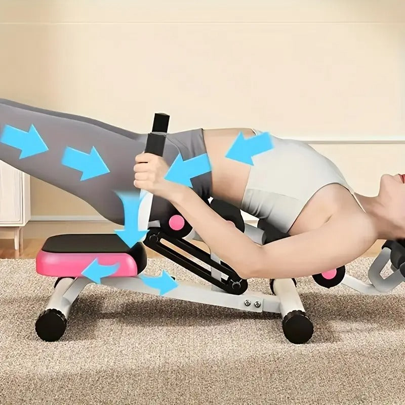 Adjustable Lumbar Support Yoga Back Stretch Yoga & Pilates - Tophatter Daily Deals