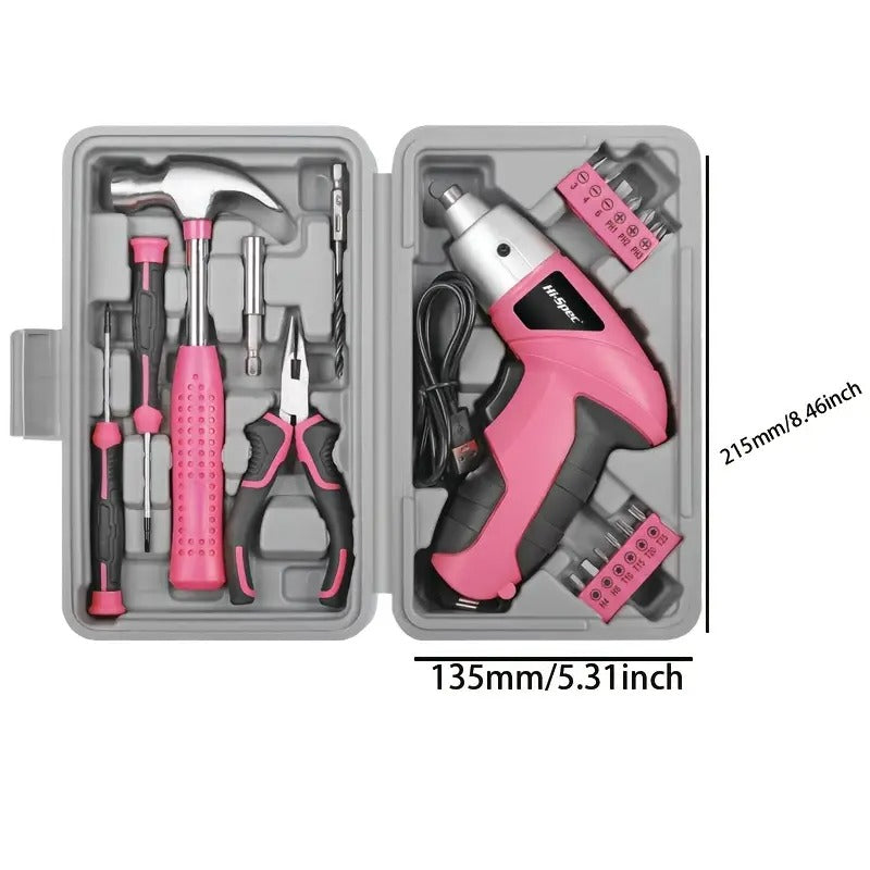 Cordless Electric Screwdriver Tool Set Tools > Other Tools > Drill & Screwdriver Accessories - Tophatter Daily Deals