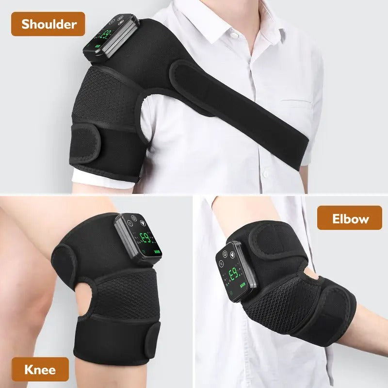 Electric Heating Vibration Knee and Shoulder Massager Health & Beauty > Massage & Relaxation > Massagers - Tophatter Daily Deals