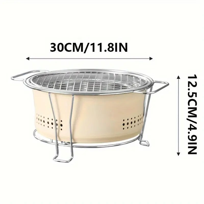 BBQ Grill Portable Tabletop Outdoor Grills - Tophatter Daily Deals
