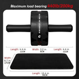 Core Abdominal Wheel Roller with Knee Pad Fitness, Health and Wellbeing > Gym Equipment - Tophatter Daily Deals